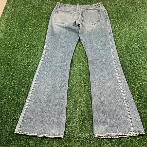 VTG GAP Long And Lean Jeans Womens Sz 4 29x31" Flare Bell Bottom Buttom Fly Y2K - Picture 6 of 9